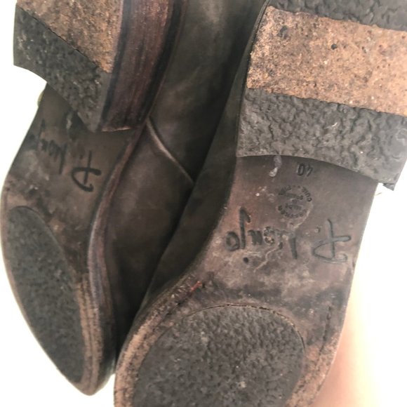 P. Monjo Ankle Boots Suede Size 40 - Picture 3 of 7